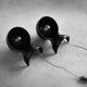 Vintage Modern Black Dalù Table Lamp by Vico Magistretti for Artemide, 1960