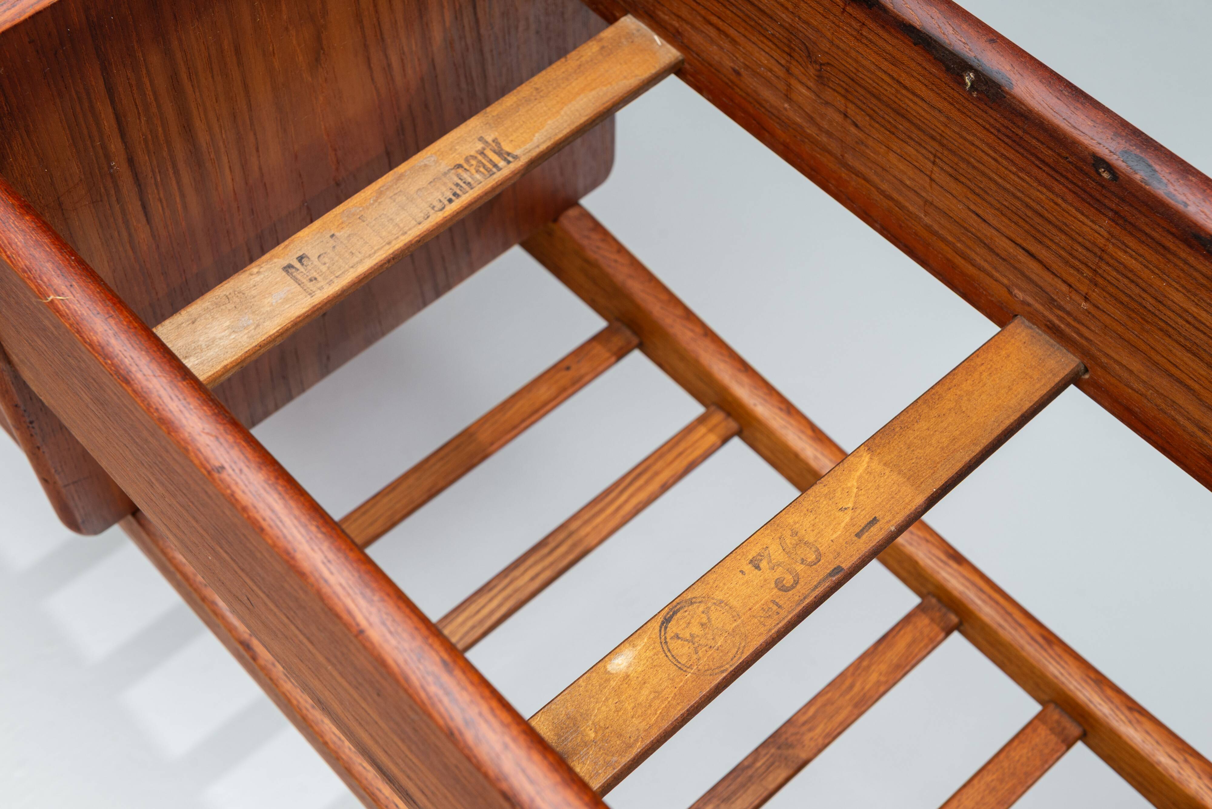 No. 36 teak planter by Arne Wahl Iversen for Vinde Møbelfabrik