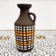 Ceramic vase with handle, Strehla Keramik, Germany, 1970s.