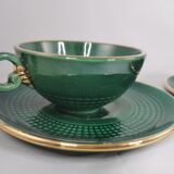 DUO tea service, Saint Clément, Vintage, green