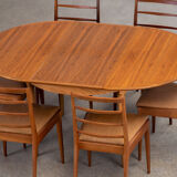 Table scandinave vintage – 110 cm