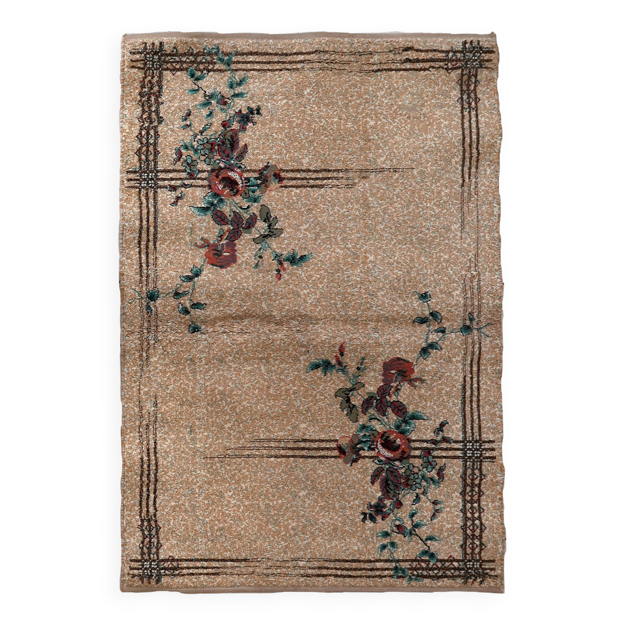 Tapis vintage turc moderne en laine – 119 x 175 cm – Années 1970