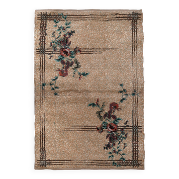 Tapis vintage turc moderne en laine – 119 x 175 cm – Années 1970