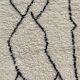 Large Berber carpet corridor Beni Ouarain 80x330 cm