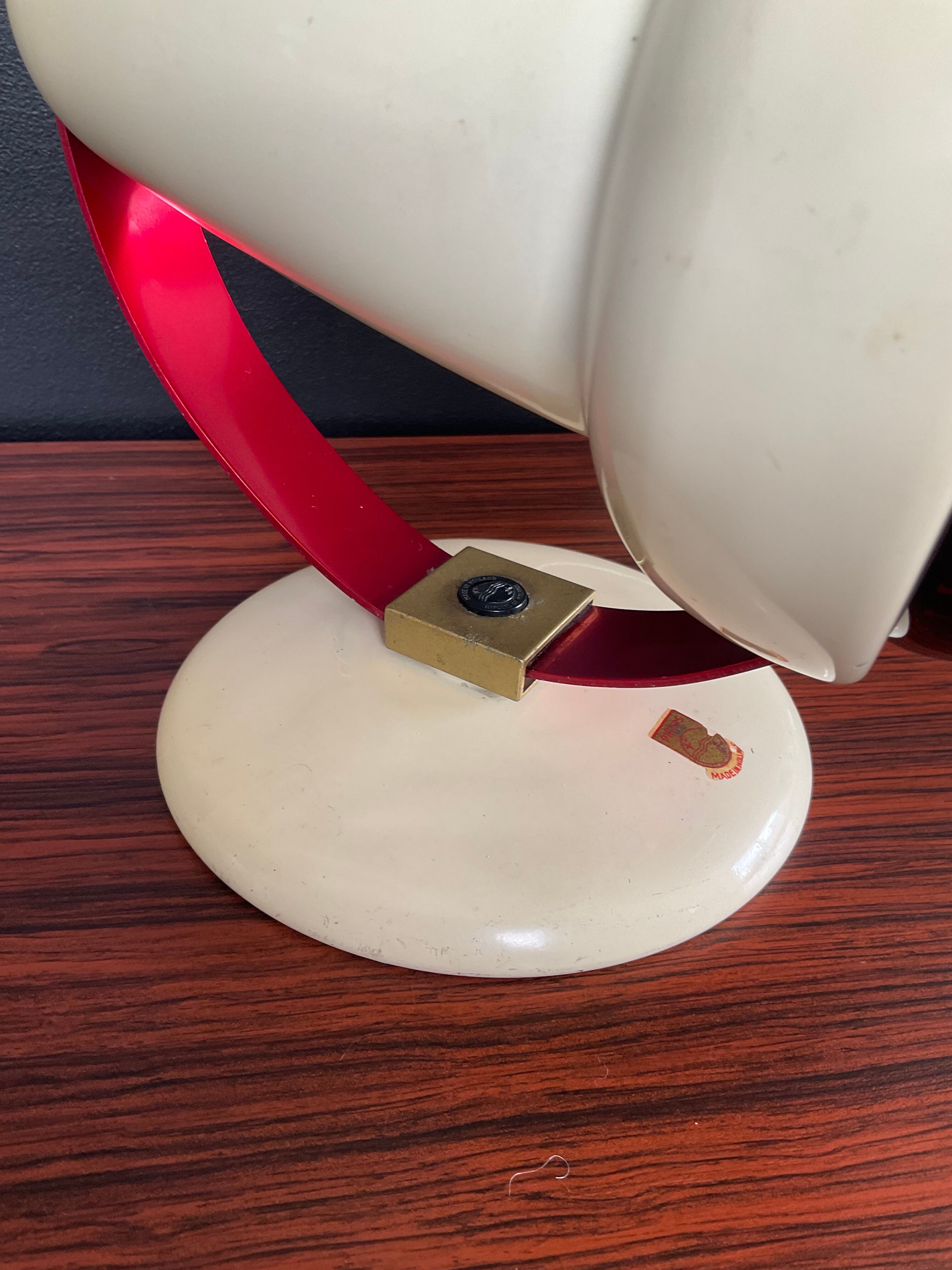 Philips Infraphil lamp designed by Charlotte Perriand