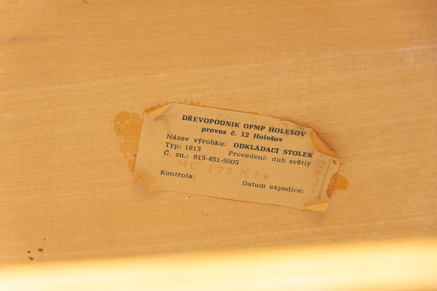 Mid century side table from Dřevopodnik Holešov, Czechoslovakia, 1960´s