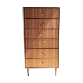 Commodity rag with 6 drawers - Meredew - teak - 1960