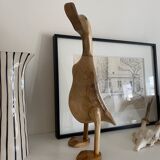Decorative wooden duck