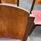 lot 6 chaises Art Déco / vintage