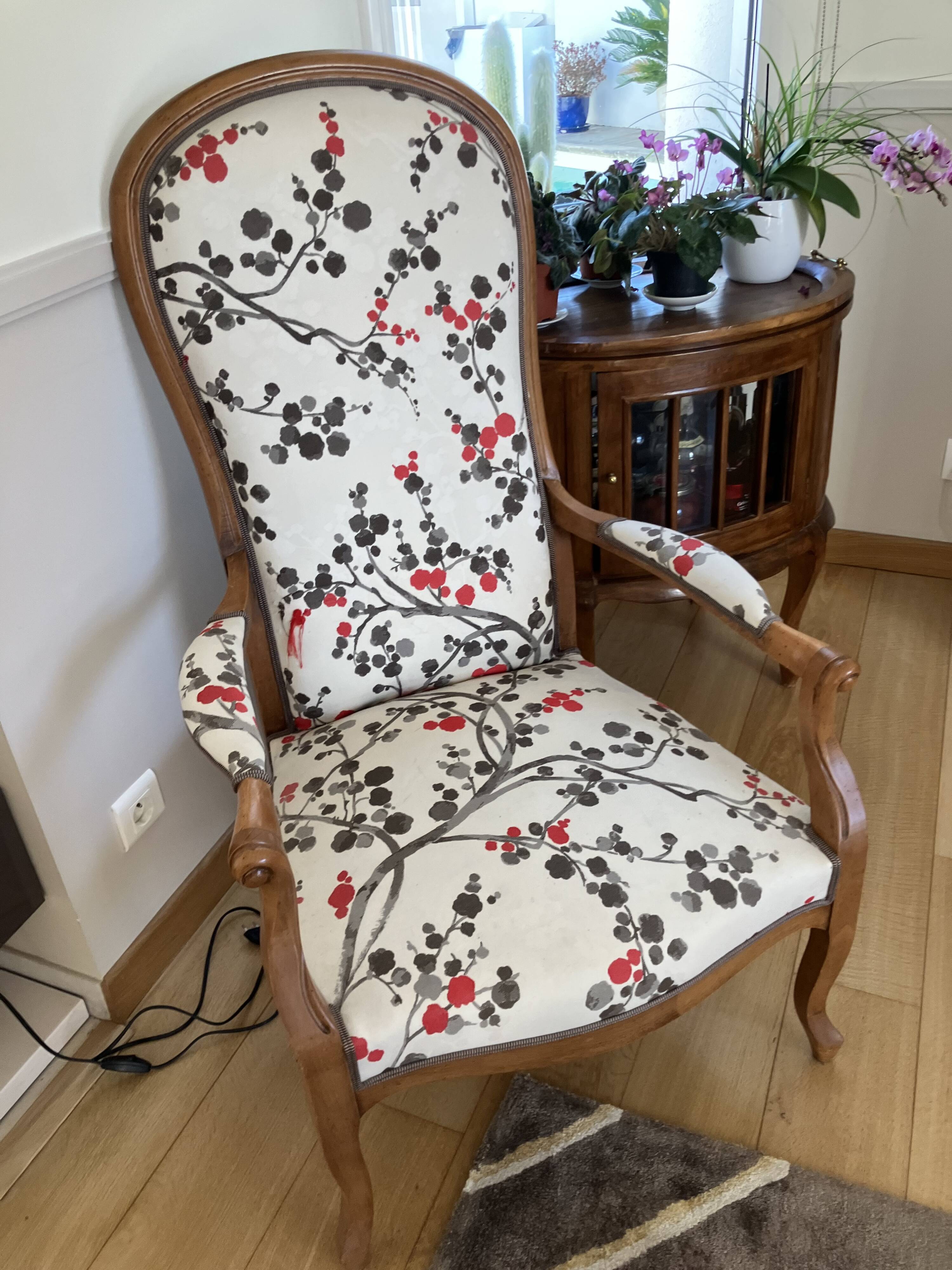 Voltaire armchair