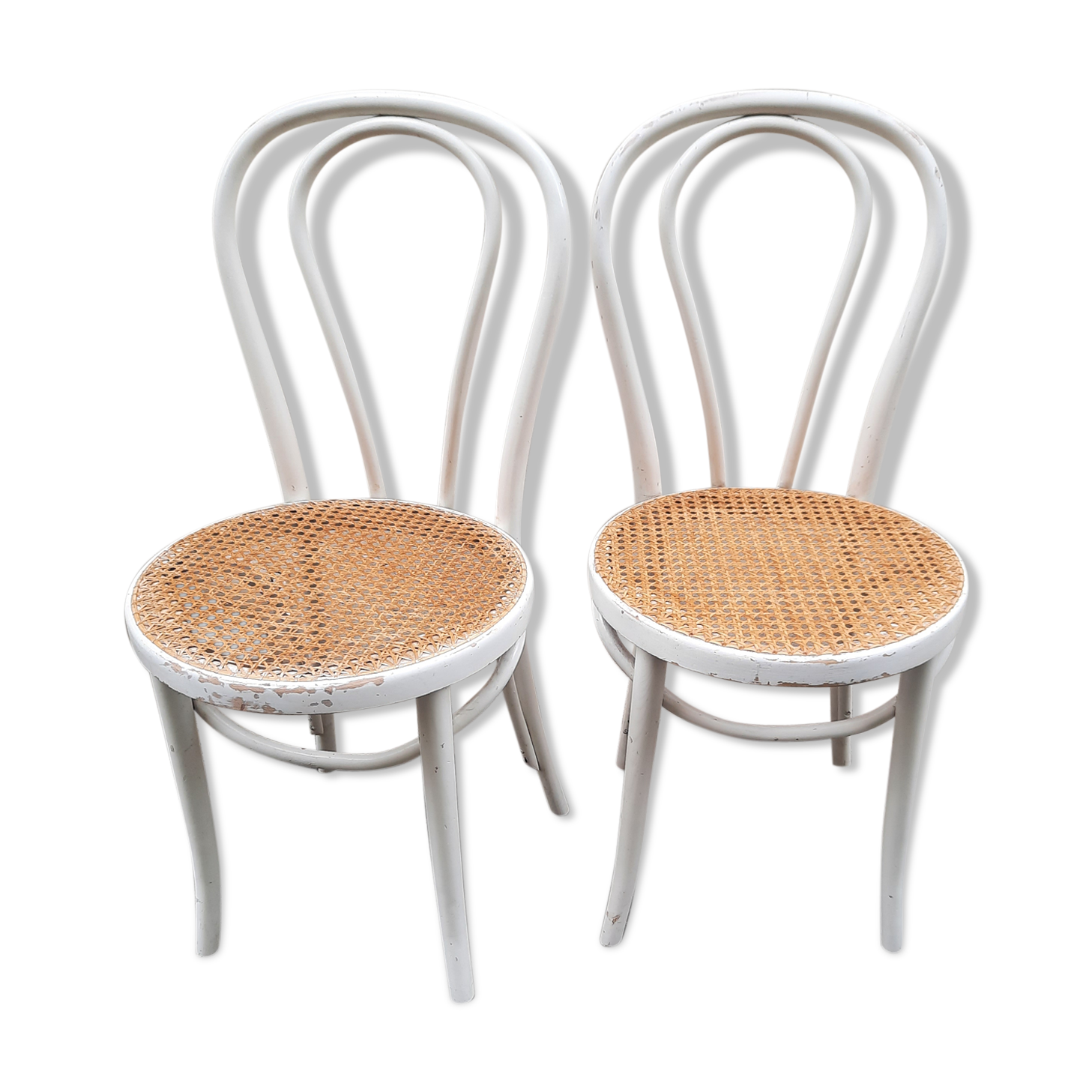 Pair of bistro chairs