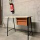 Bureau modernisme vintage deux tiroirs