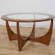 Round Astro Coffee Table in Teak by Victor Wilkins for G-Plan, United Knigdom, 1960s