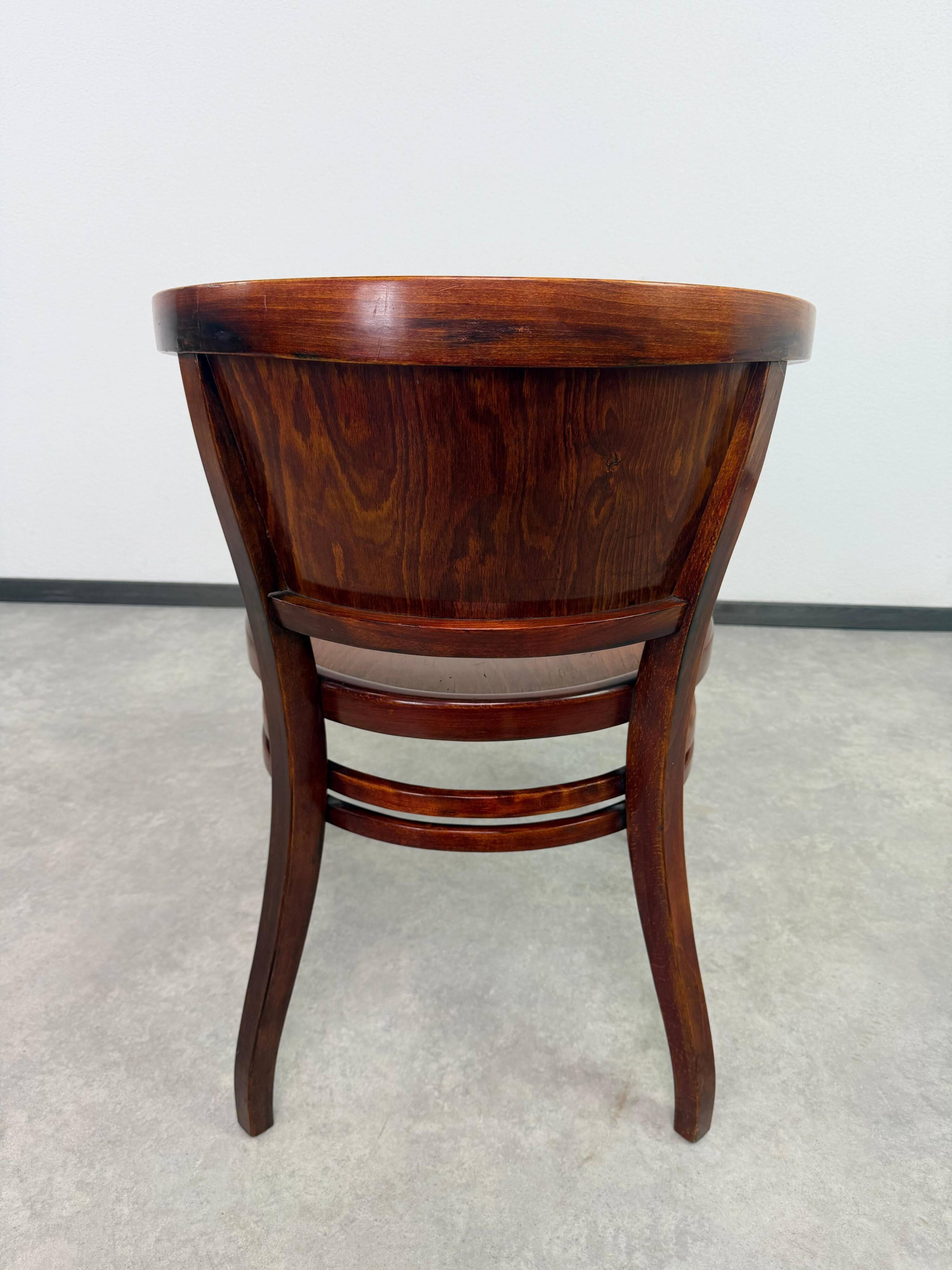 Extremely rare armchairs no. 6521 by Otto Wagner for Thonet