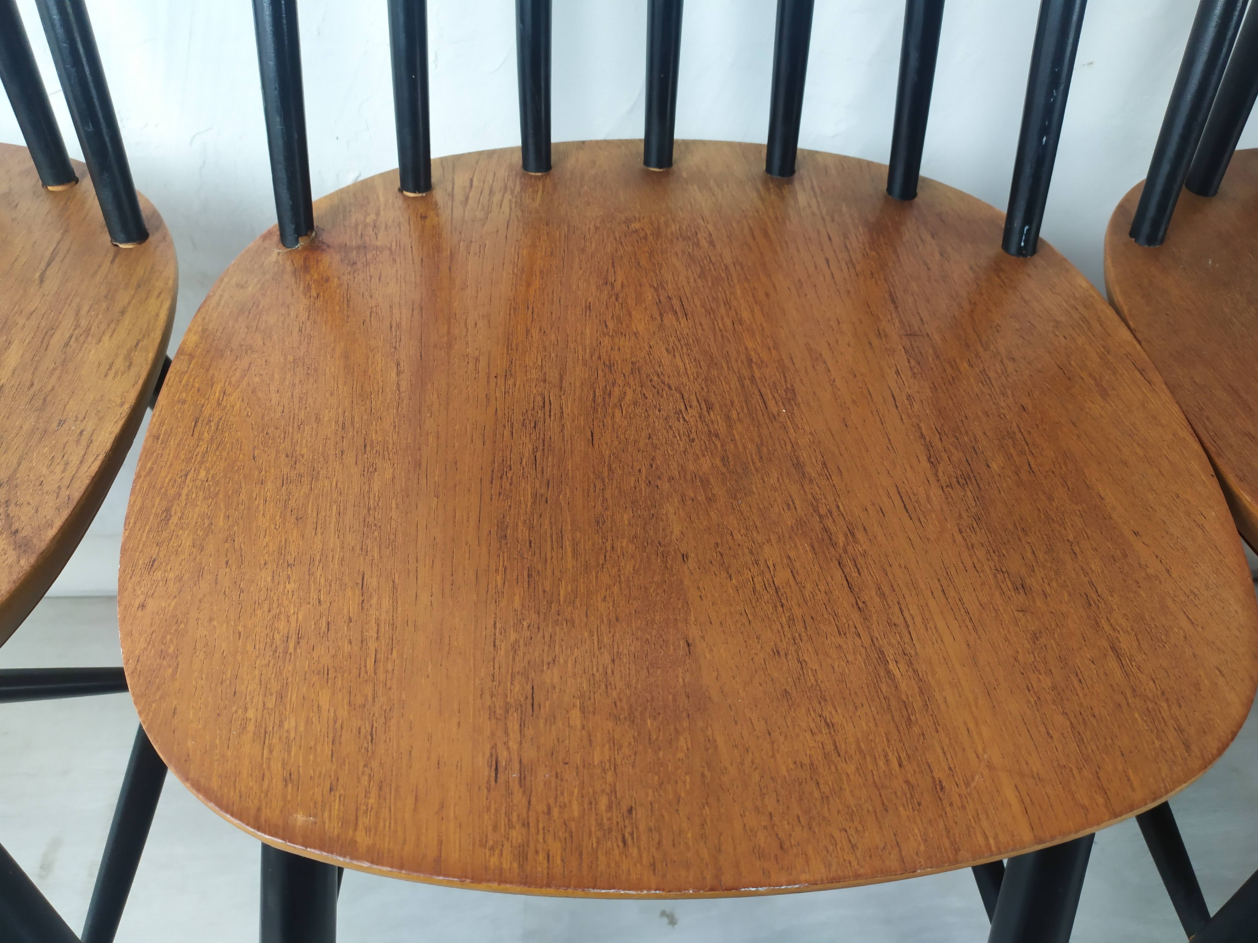 6 Scandinavian chairs