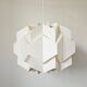Rare large pendant from the mid-century, Le Klint style, Denmark, 1970