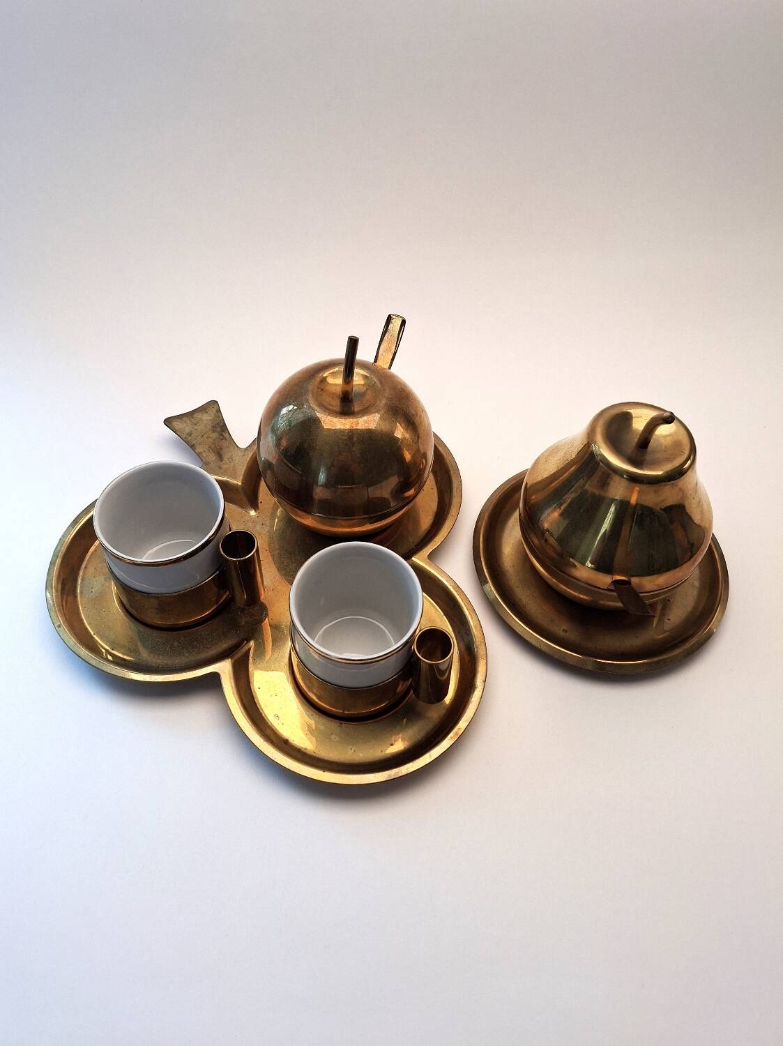 Elegant Vintage Coffee Set – Italian Art Deco, 1960s