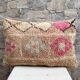 Vintage Berber wool cushion cover