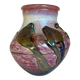 Blown crystal vase Novaro Jean Claude