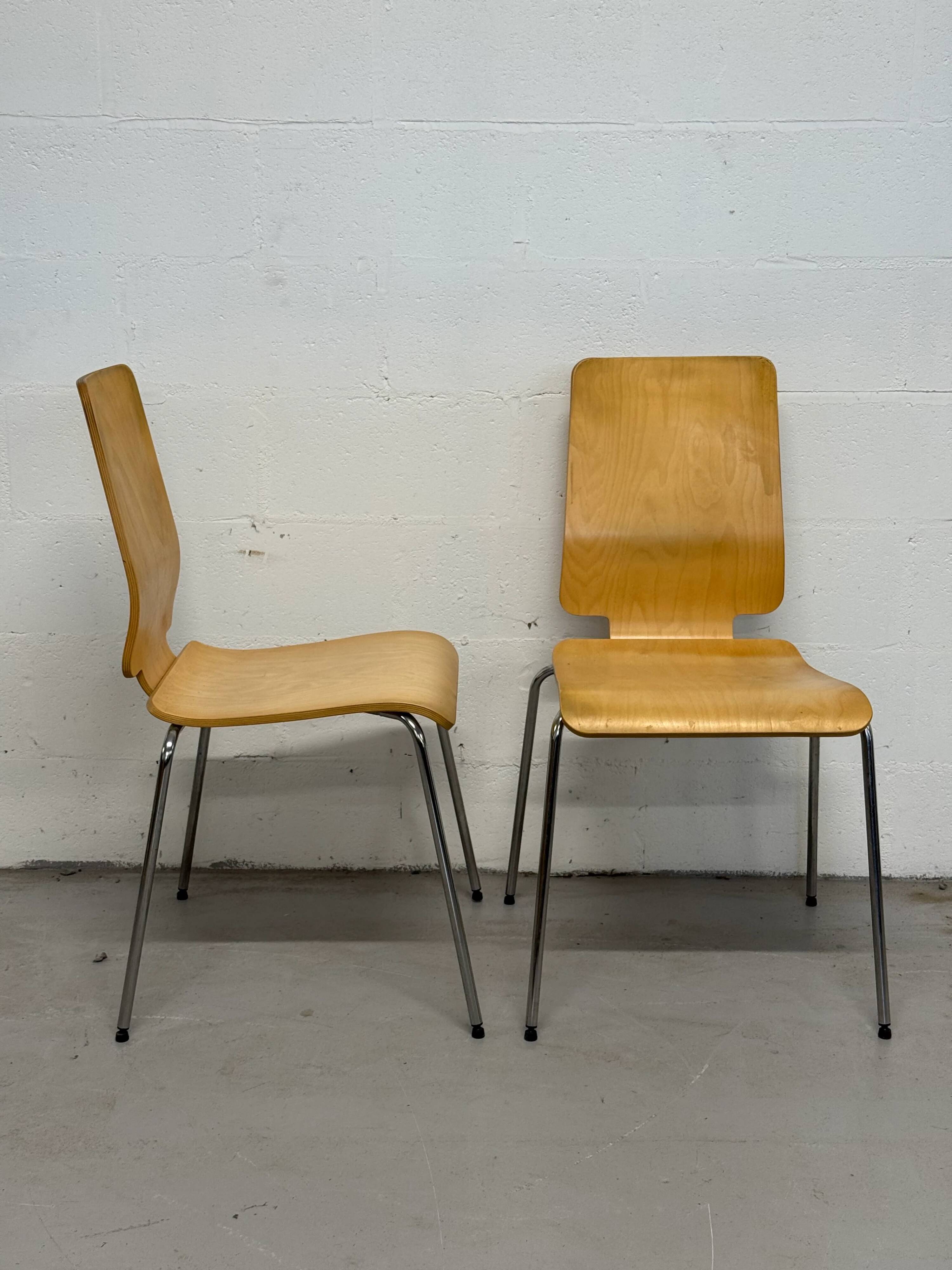 Lot de 2 chaises vintage « Gilbert » par IKEA