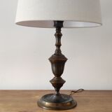 Lamp to table in red copper