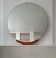 Grand miroir vintage rond 90cm, décoration rétro