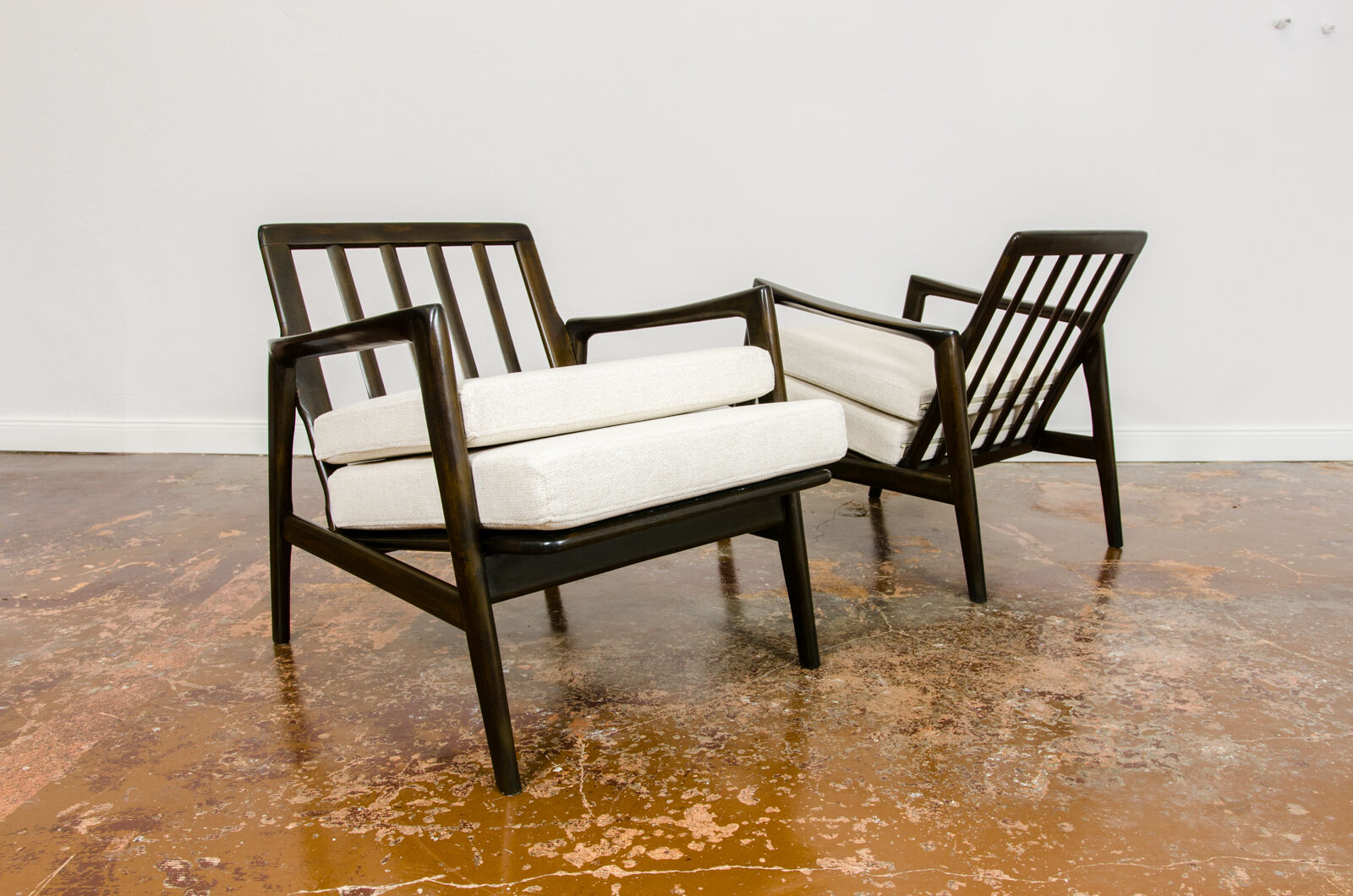 Pair Of Type 300 139 Armchairs 1960’s