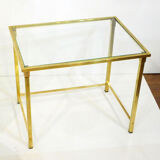 Golden metal tables