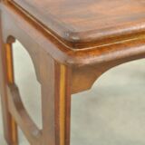 Vintage mid-century wooden wall cabinet from the netherlands, 1960s