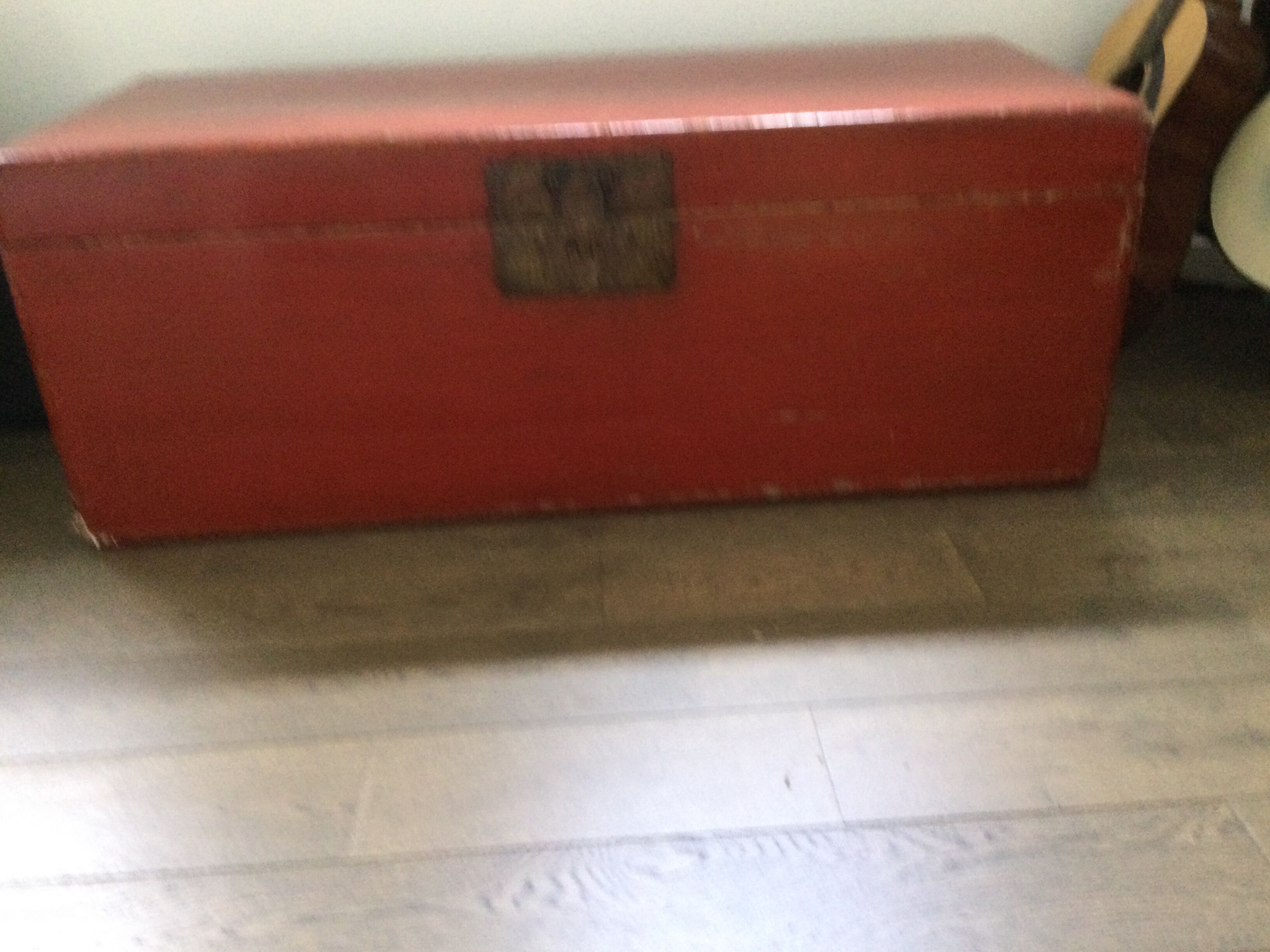 Wooden Chinese chest