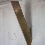 Vintage J.T. Kalmar wall sconces, brass wall lights, modernist.