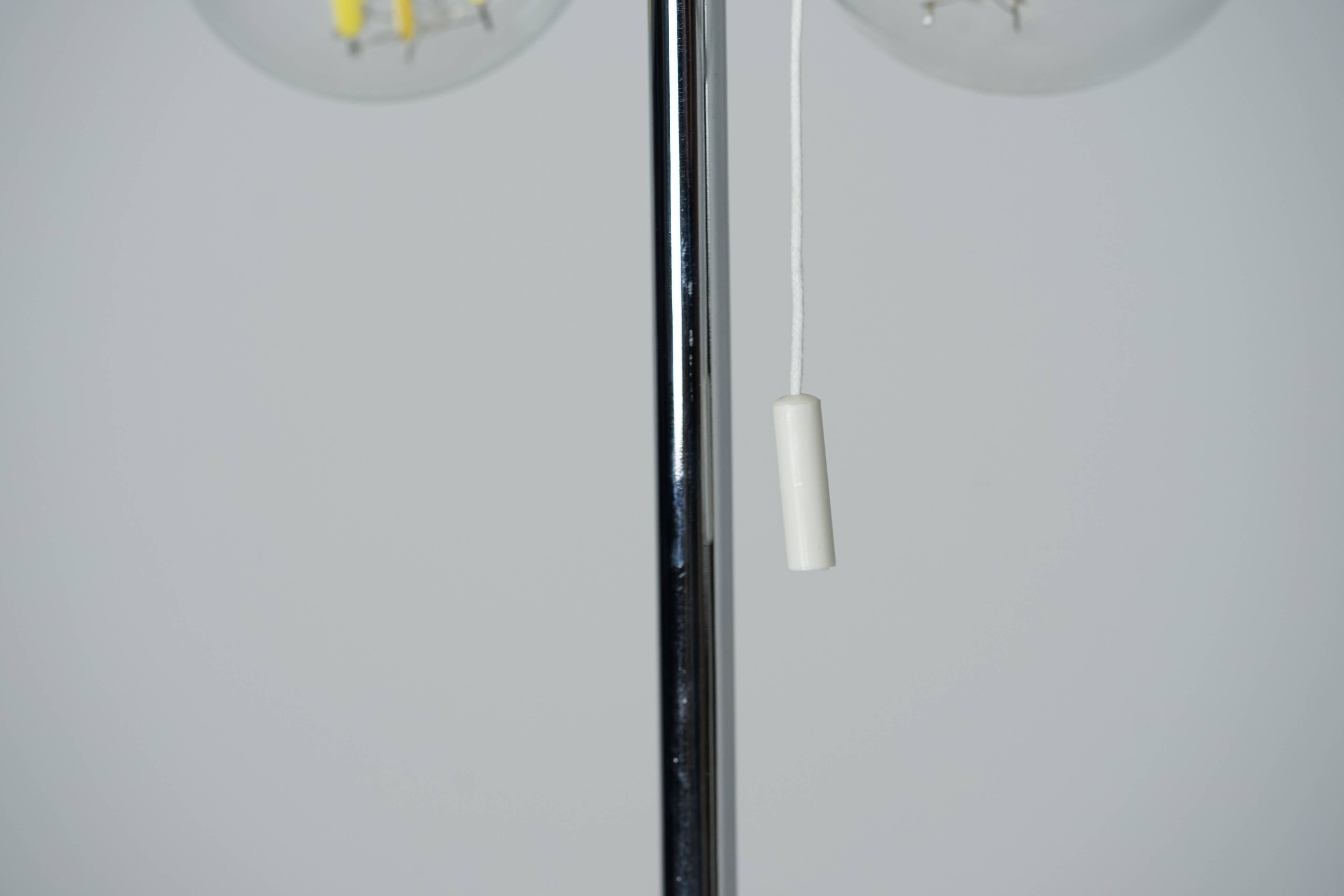 Height-adjustable floor lamp by Stiegler Marbach, 1960s.