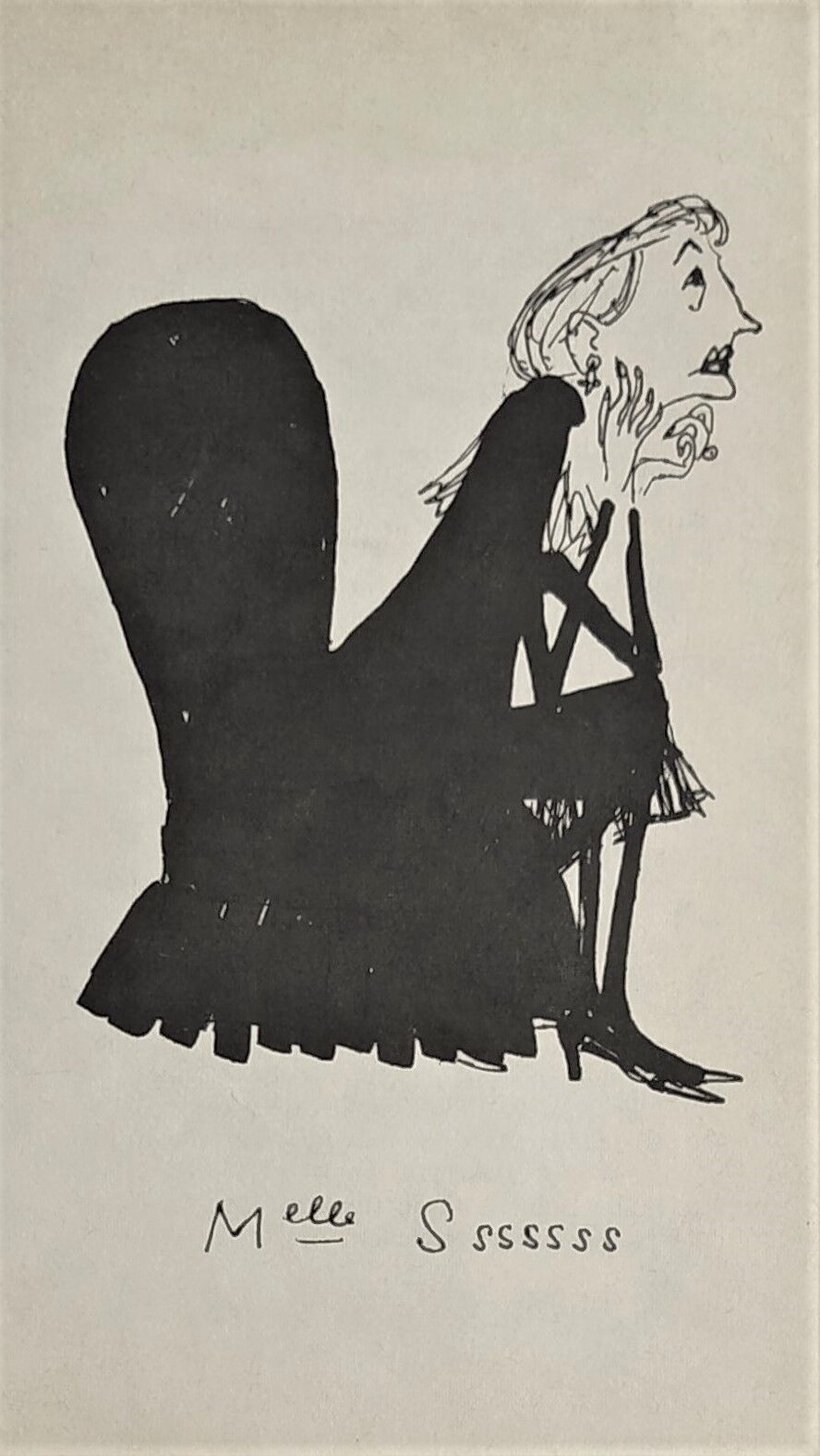 Illustration daninos -character series- " miss sssss "