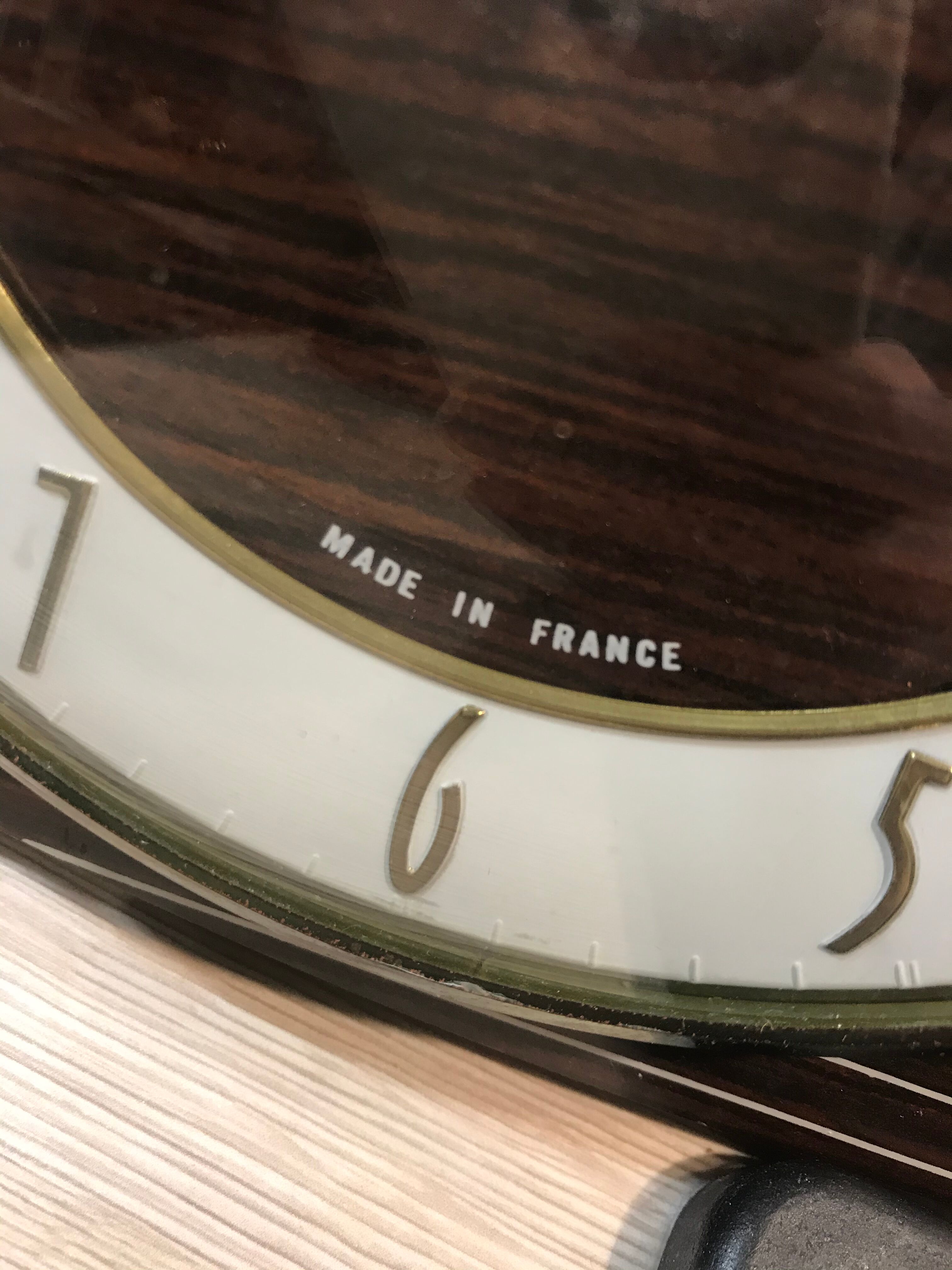 Clock Formica boat Bayard