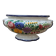 Old serving dish, vegetable dish, soup tureen without lid, flower decoration