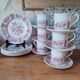 Churchill 24-piece earthenware dessert service, the Georgian collection