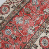 Vintage runner rug. 69x199cm