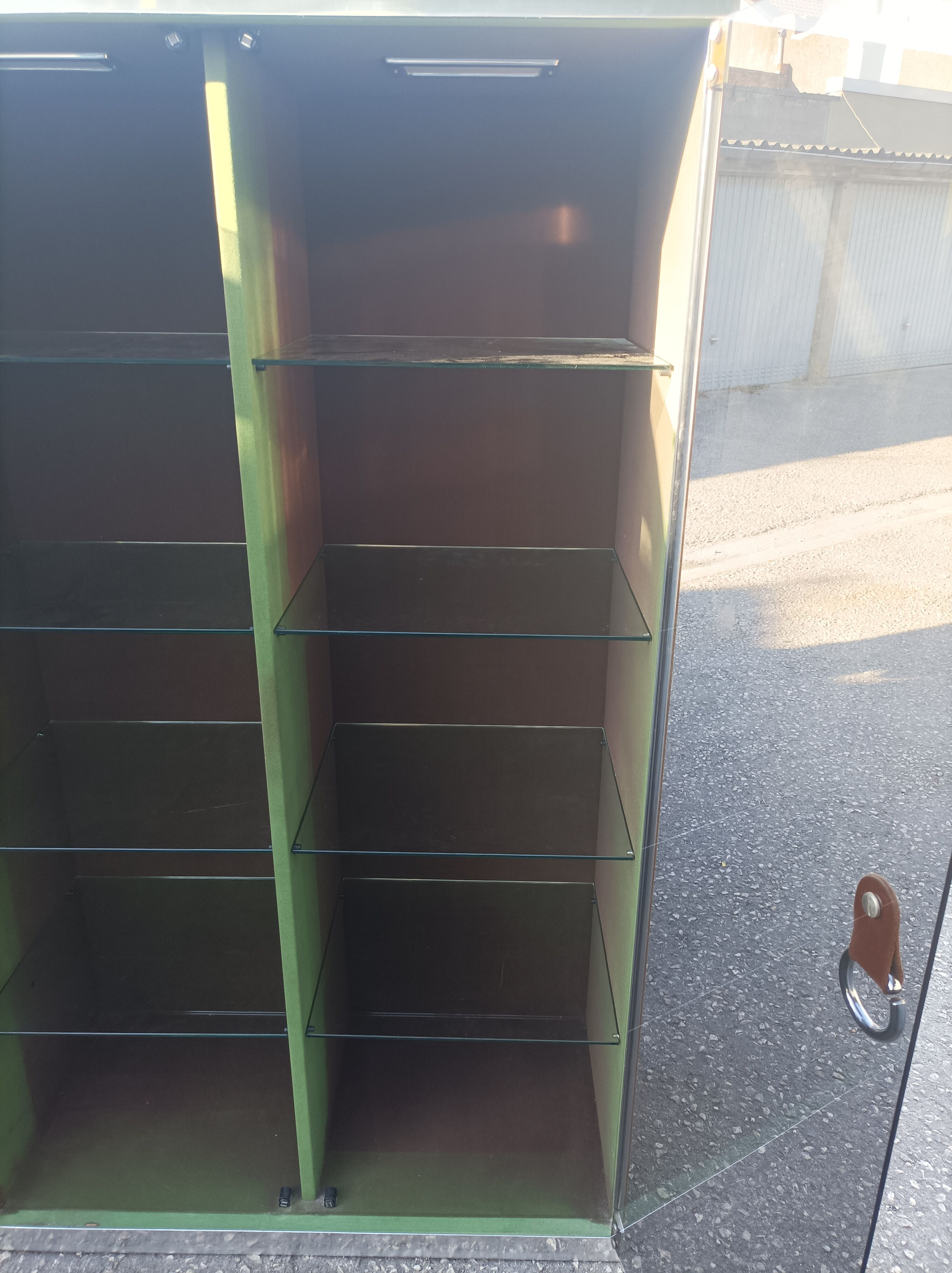Furniture Hermes vintage wardrobe showcase by Guido Faleschini