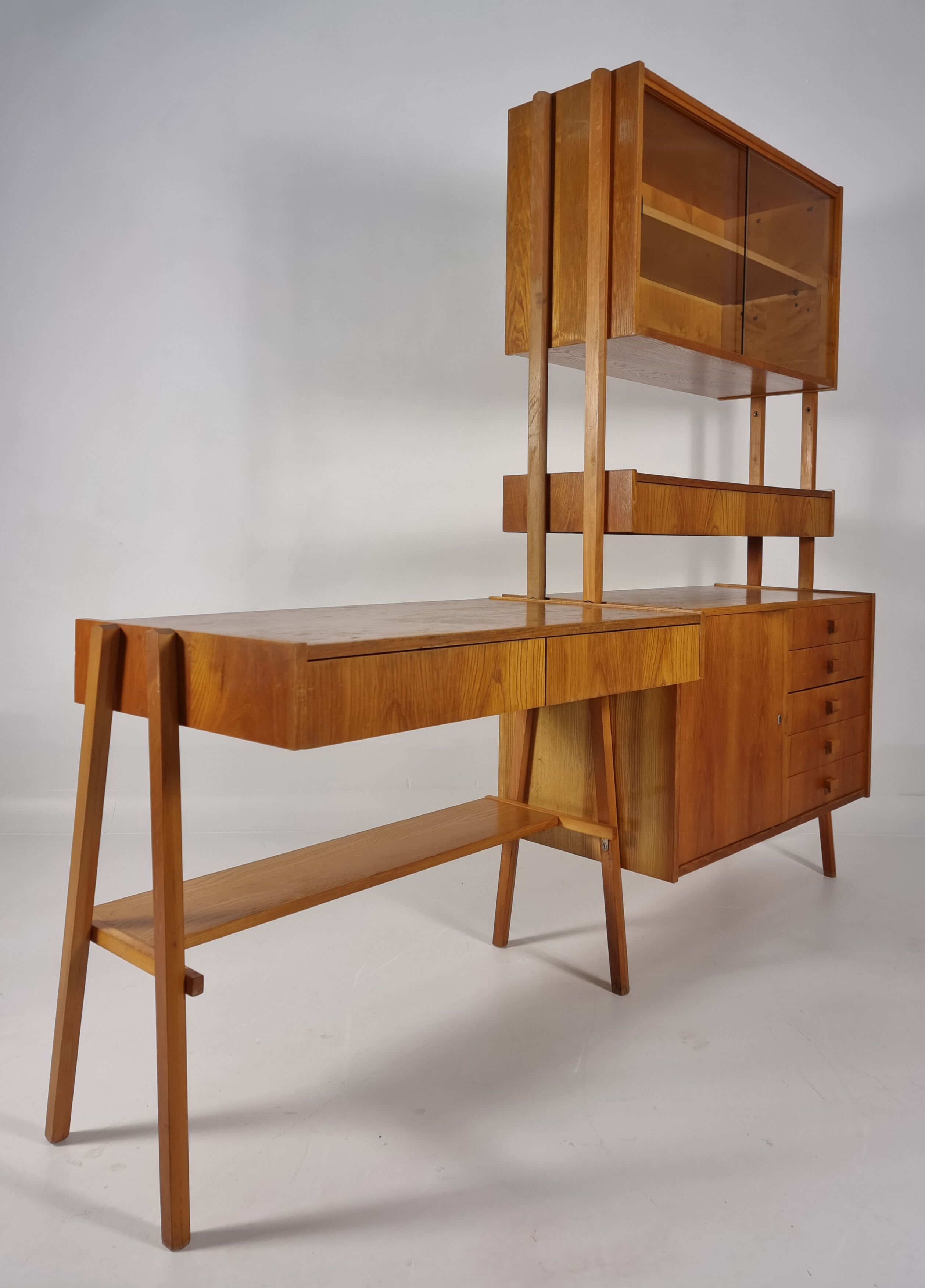 Cabinet set of Furniture by František Jirák, 1970s