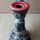 Candleholder, ceramic Vallauris, vintage