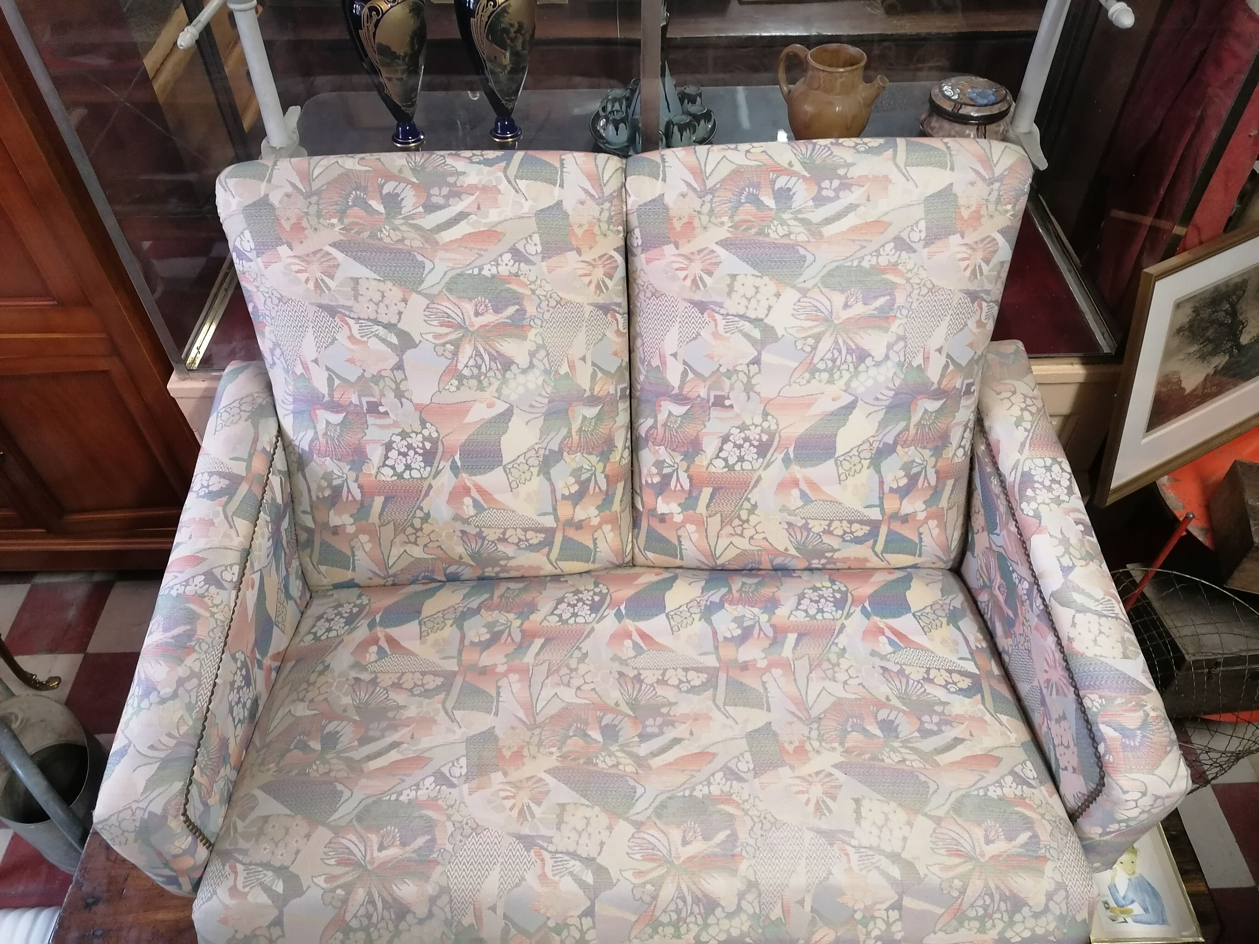 Vintage 2-seater bench