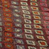 Anatolian handmade kilim rug 191 cm x 143 cm