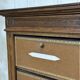 Oak cabinet from the early 20th century at support height.