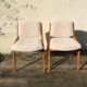Paire de chaises scandinaves 1960