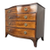 Antique Georg III mahogany serpentine chest of drawers, England, 1780s