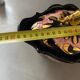 Signed pink gold ceramic candy dish