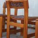 Set de 4 chaises orme Regain vintage 1970