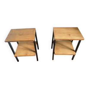 Paire table de chevet