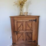 Wooden corner cabinet