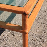 Table coffee trays in glass